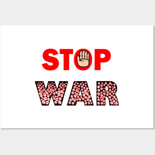 Stop War Posters and Art